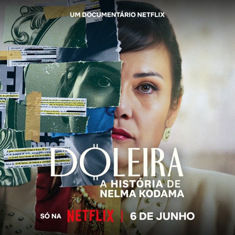 Nelma Kodama en una escena del documental de Netflix "Dinero sucio: la historia de Nelma Kodama".