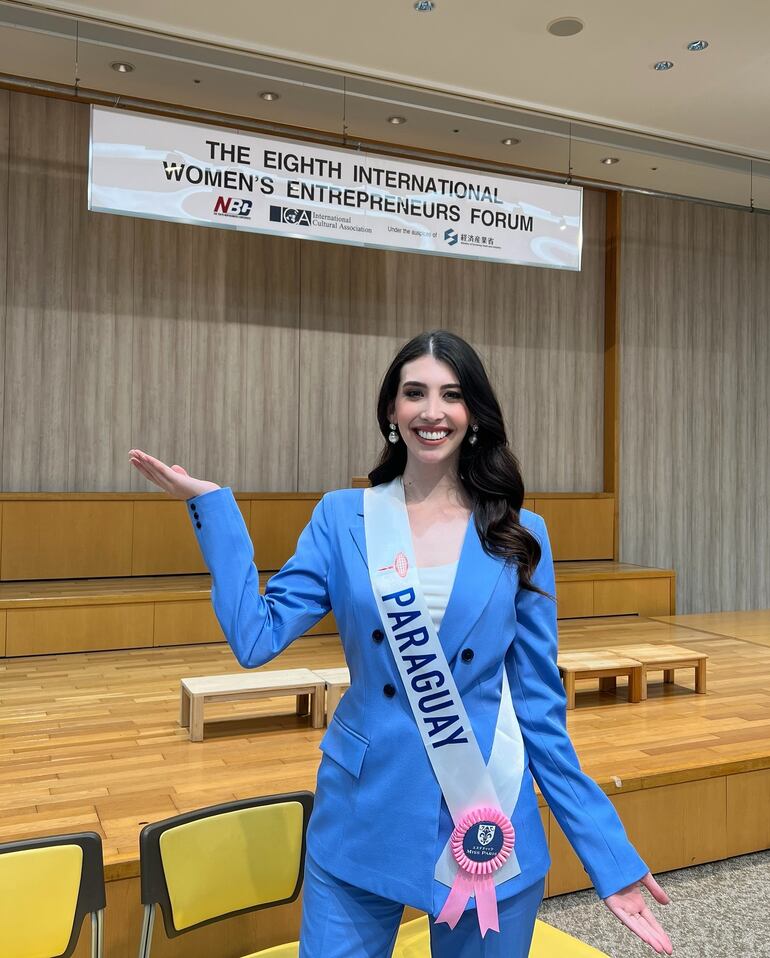 Jimena Sosa participó en el Octavo Foro Internacional de Mujeres Emprendedoras.
(Instagram/Jimena Sosa)