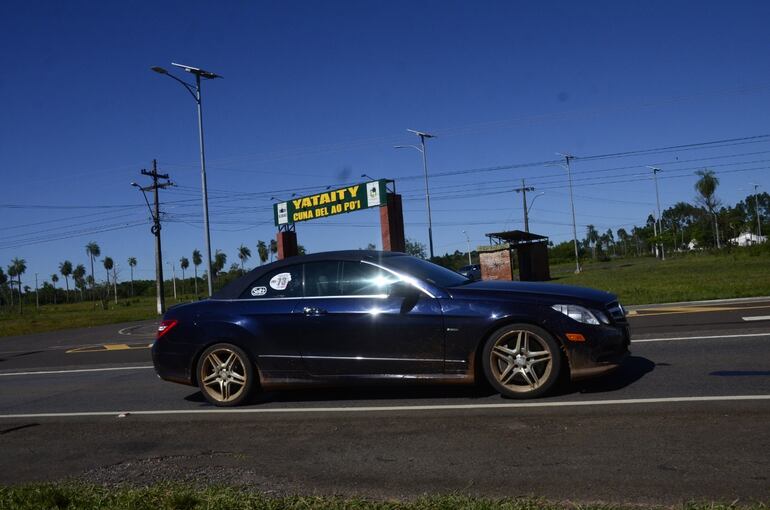 Óscar Weiler y Diego Ugarte, con Mercedes Benz SL500, ganaron en Velocímetro.