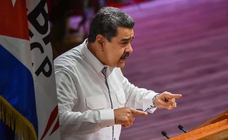 Nicolás Maduro, presidente de Venezuela. (Photo by ADALBERTO ROQUE / AFP)