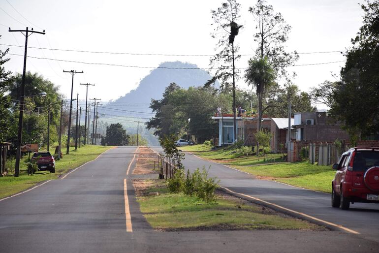 Desde la ciudad se puede hacer fotografías impresionantes de los alrededores de Tavai.