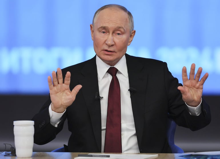 Vladimir Putin, presidente de Rusia.