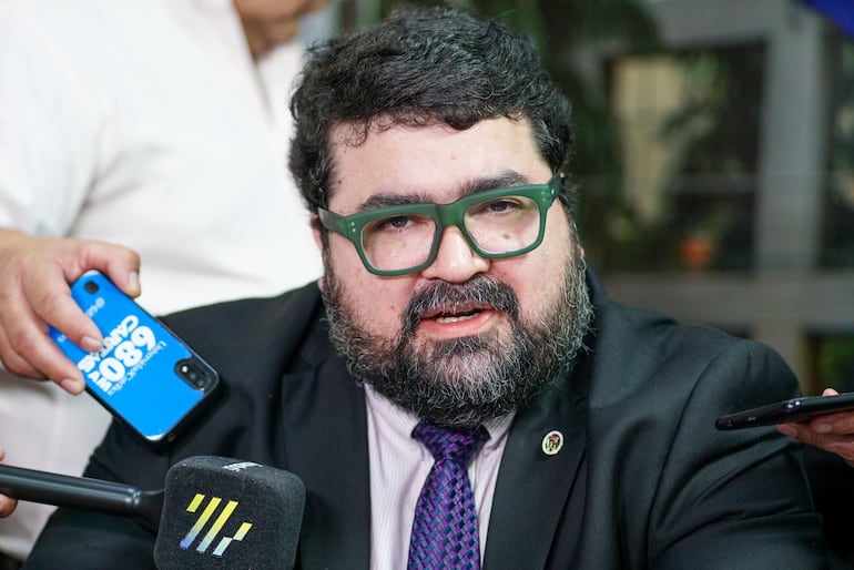  José Federico Samudio Falcón. (Foto: Gent. Prensa Senado)