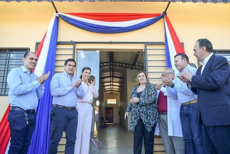 Habilitan obras de ampliación en Hospital Distrital de Quiindy.