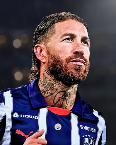 Sergio Ramos, 38 años, llega al fútbol mexicano.