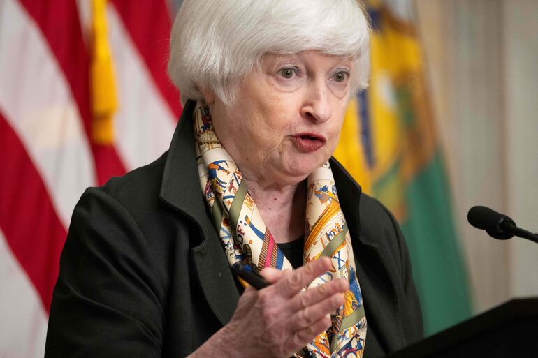 Janet Yellen, secretaria del Tesoro de EE.UU.