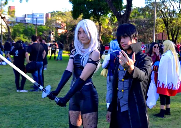 Cosplayers paraguayos en la Expo Animé 2019 (Foto Archivo ABC Color)