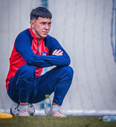 Gabriel Aguayo Díaz, habilidoso extremo de Cerro Porteño.