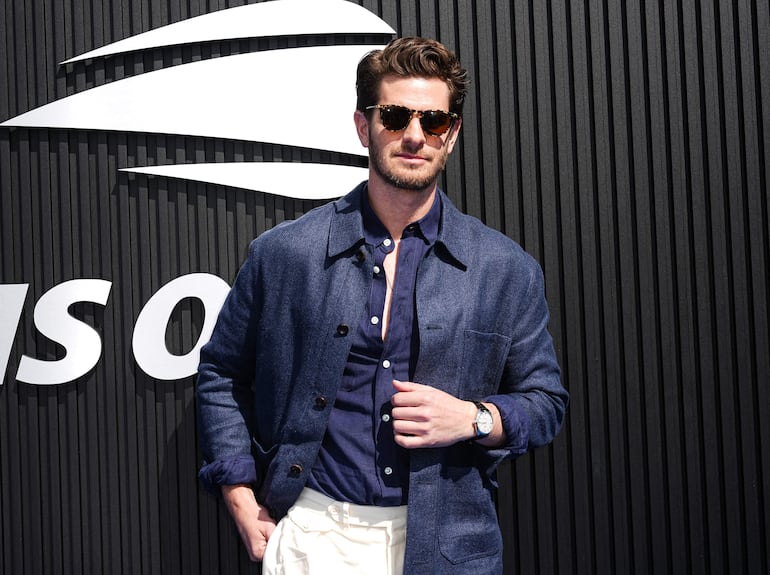 Andrew Garfield en Nueva York, septiembre de 2024 (John Nacion/Getty Images/AFP)