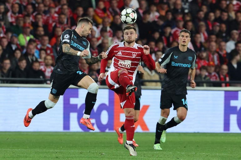 Bayer Leverkusen y Brest igualaron por la Champions League