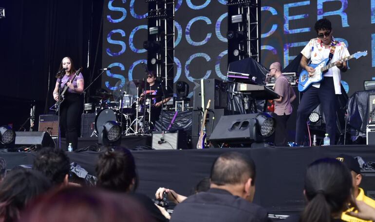 Soccer Mommy en el Primavera Sound Asunción 2023.