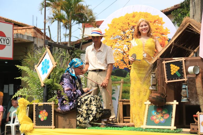 El tercer puesto fue para la Escuela Básica N° 2.959 Mbokajaty Sur “Tajy Sa’yju, lapacho amarillo”.