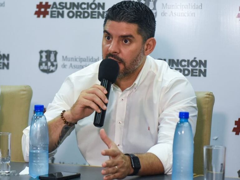 Óscar "Nenecho" Rodríguez, intendente de Asunción.