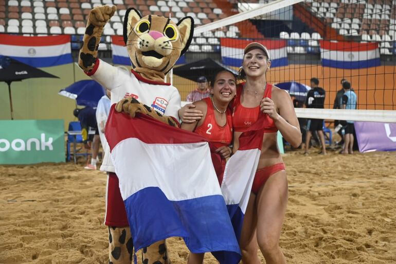 Equipo uno de vóley de playa de Paraguay clasificó a los juegos olímpicos de Francia.