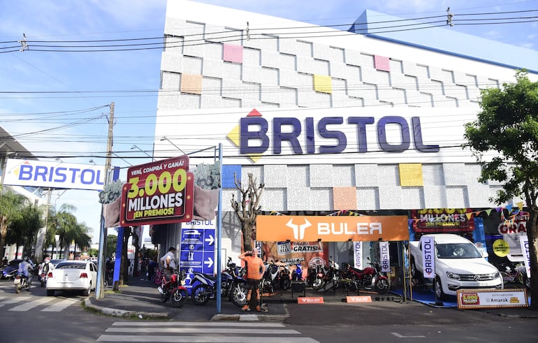 Bristol sigue con la promo 3.000 millones de guaraníes, con descuentos y beneficios.