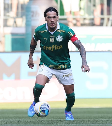 Gustavo Gómez, capitán del Palmeiras.