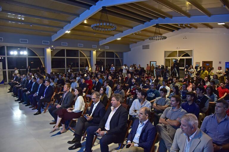 Mucho público asistió al auditorio de la Universidad Católica “Nuestra Señora de la Asunción”.