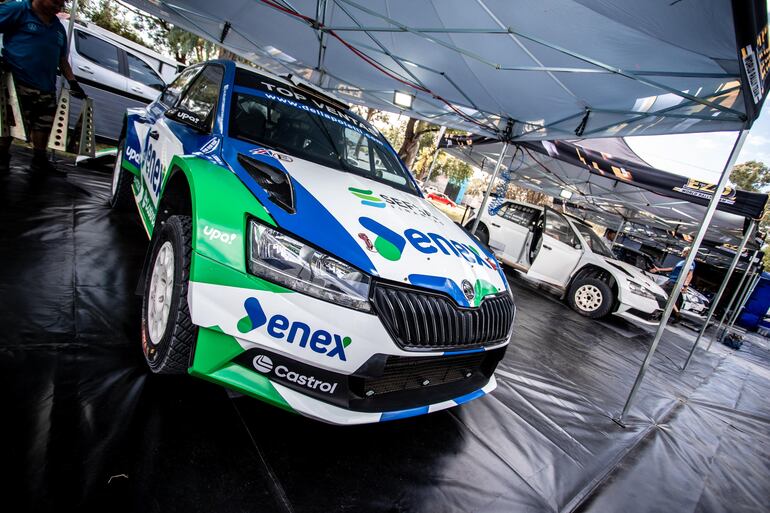 La dupla compuesta por Augusto Bestard y José Luis Díaz (Škoda Fabia Evo Rally2) llevará la #23.