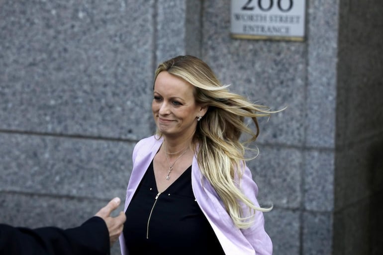 La exactriz porno Stormy  Daniels.