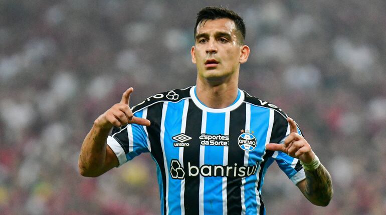 Franco Cristaldo, jugador del Gremio.