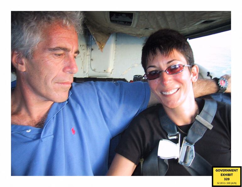 Jeffrey Epstein Case y Ghislaine Maxwell.