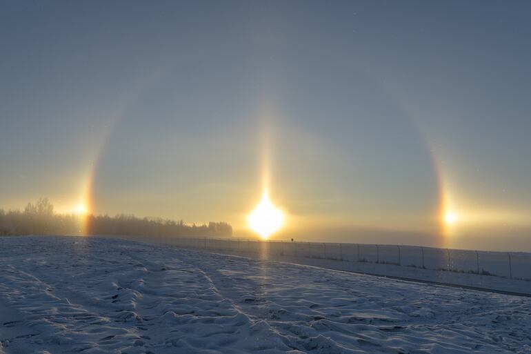 Sundog o parhelio.