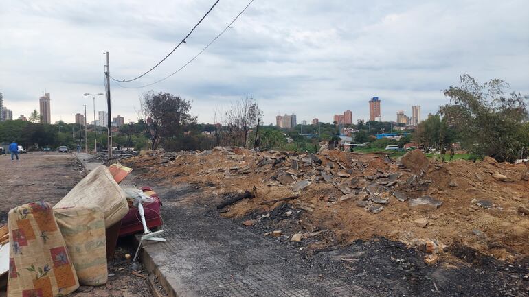 incendio costanera asunción