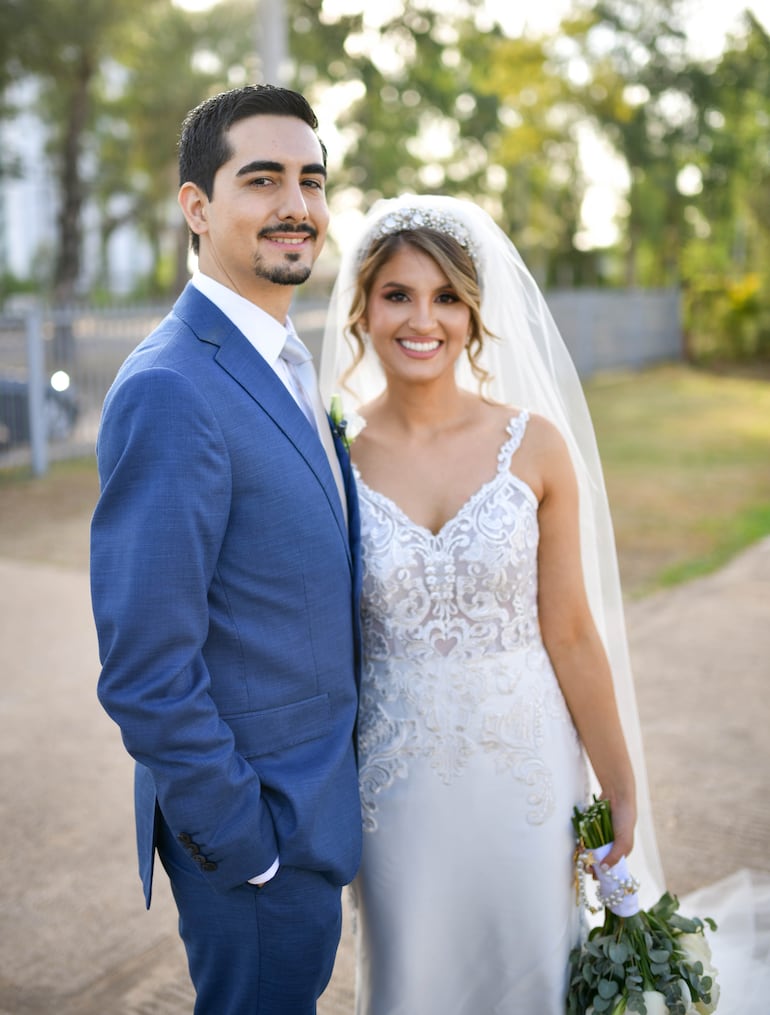 Oscar Iberbuden y Camila Ocampos.