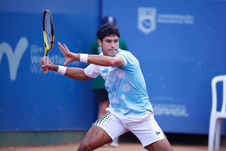 Daniel Vallejo accedió ayer con su mejor ranking ATP, 299 y hoy inicia el Challenger de Santos.