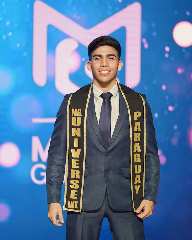 Matías Britos ya está en Panamá para representar a Paraguay en el certamen Mister Teen Universe International. (Instagram/Mister Guaraní)