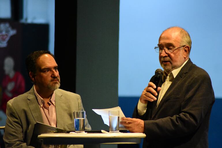 José Antonio Galeano durante la presentación.