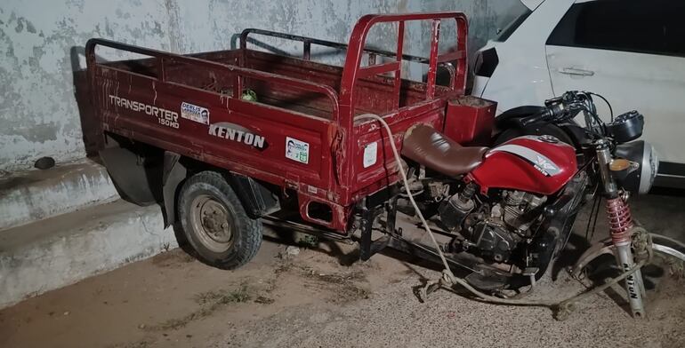 Recuperan un motocarro robado tras intervención policial