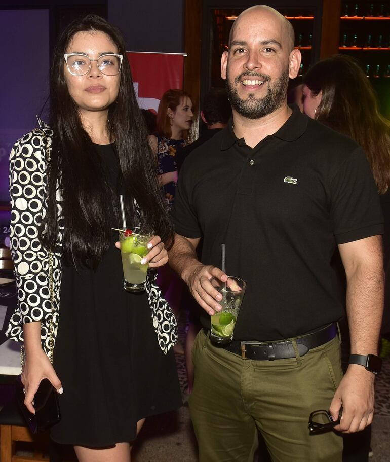 Melissa Rojas y Juan Ramírez.