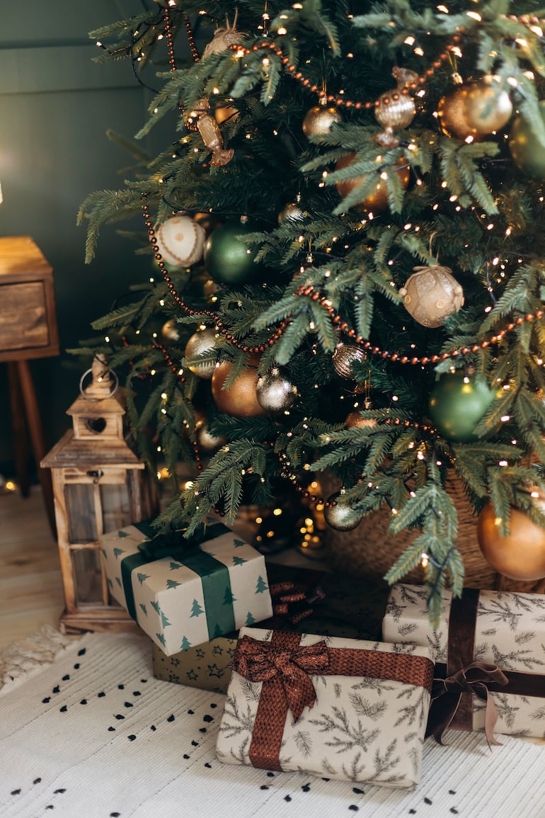 Deco: el árbol de Navidad.