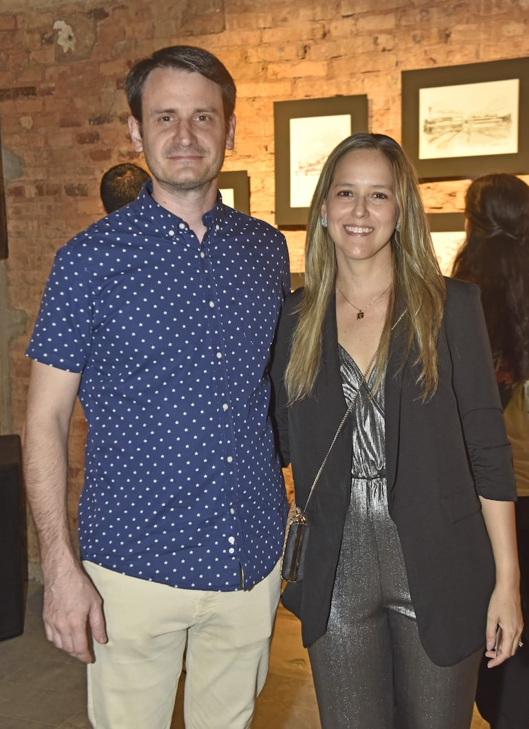 Andrés Lauw y Romina Pankow.