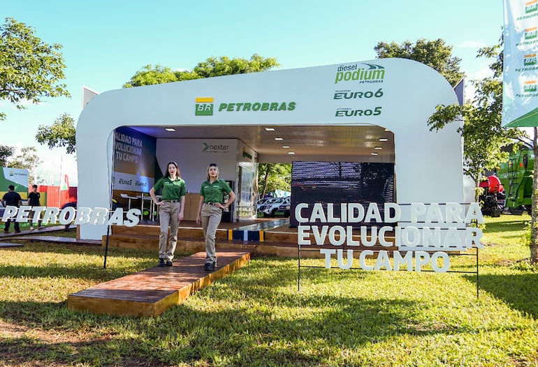 Petrobras marcó su importante presencia en Expo Agrodinámica.