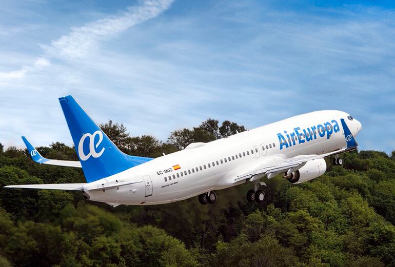 En el aire desde 1986, Air Europa es una aerolínea española.