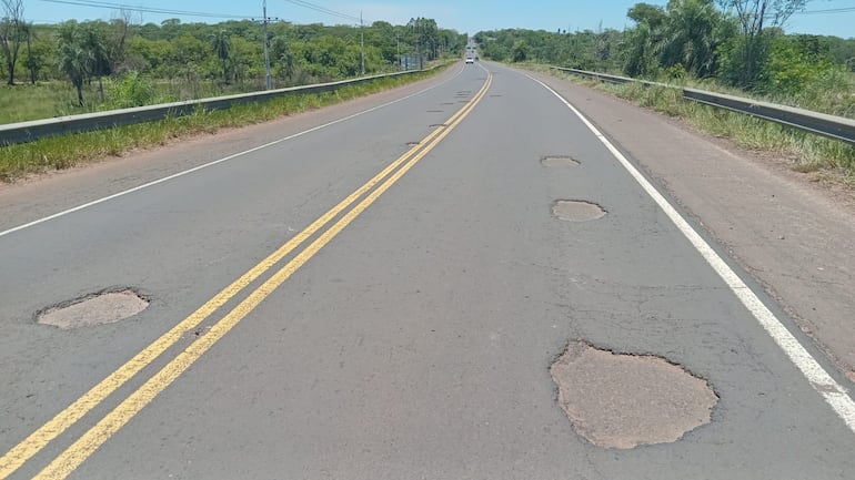 En San Pedro anuncian movilización para exigir reparación de la ruta Py 08 que está cada vez peor