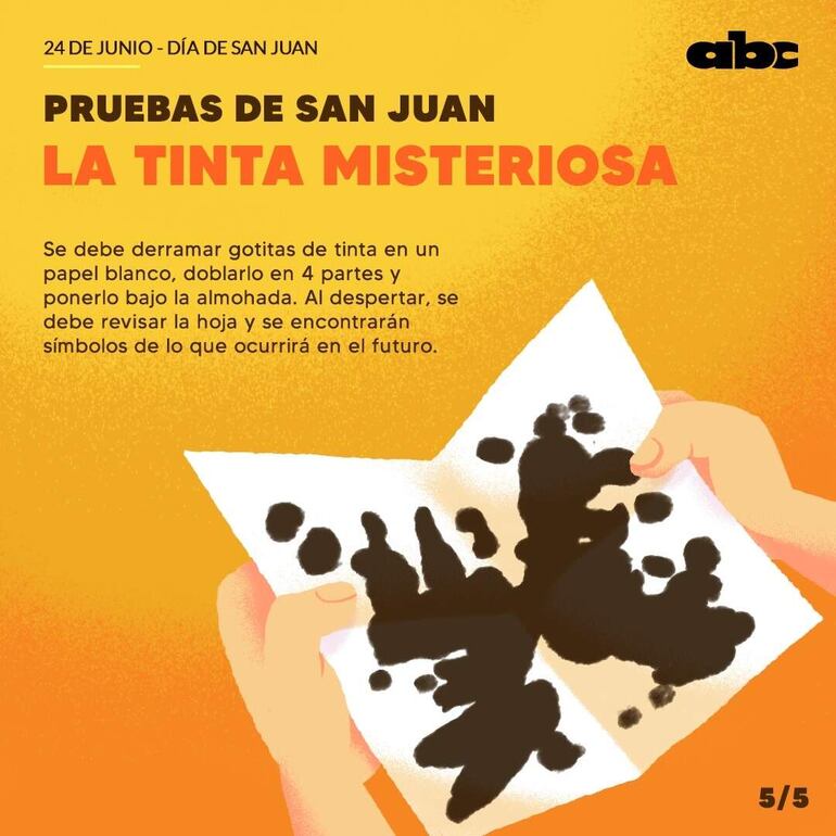 El juego de la tinta.