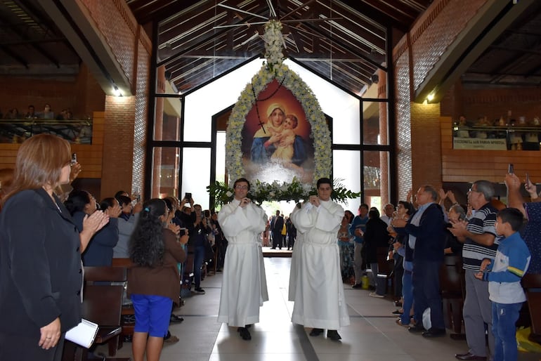 Durante todo el día se llevarán a cabo misas en el santuario de Tuparenda.