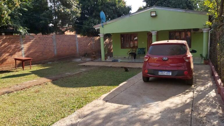 La casa contaba con sistema de cámaras en el interior y afuera  para tener el completo movimiento en la zona.