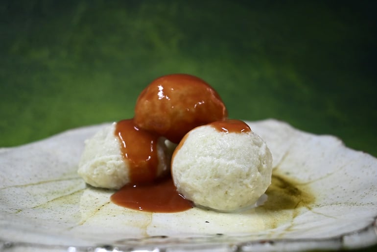 Helados de Navidad.