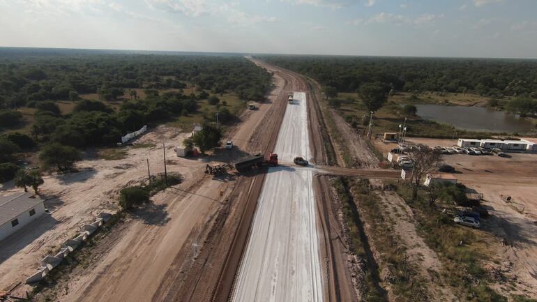 Los trabajos avanzan en varios frentes. 