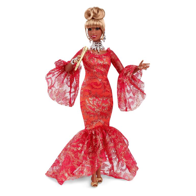 Fotografía cedida por Mattel donde aparece una muñeca Barbie de la cantante Celia Cruz lanzada con motivo del inicio del Mes de la Herencia Hispana. La salida al mercado de una muñeca Barbie de la cantante Celia Cruz, de piel oscura y con unas caderas inéditas en la mítica muñeca delgada, ha generado una gran expectativa entre los seguidores de la "reina de la salsa". Finalmente están disponibles para la venta a partir de hoy.