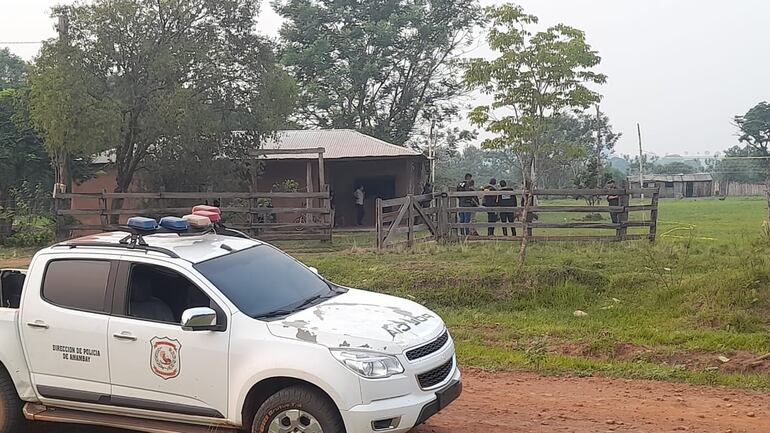 un hombre sindicado como uno de los autores materiales del asesinato de Sabino Ramón Vargas Armoa, alias Guavirú, ocurrido el miércoles de noche en la colonia Aguará