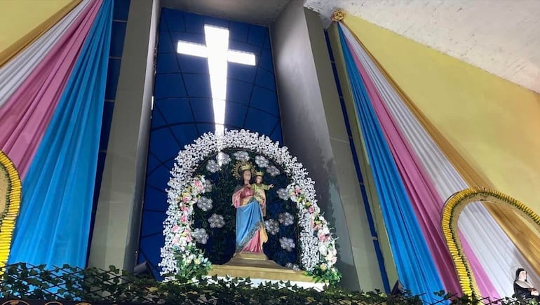 Virgen María Auxiliadora, patrona del Agro de Alto Paraná.