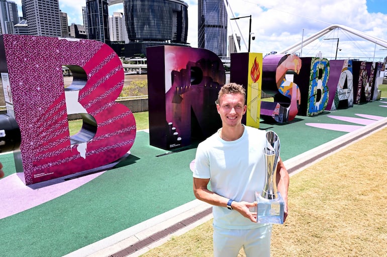 Jiri Lehecka se consagró campeón del torneo ATP Brisbane.