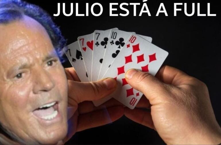 Julio está a full