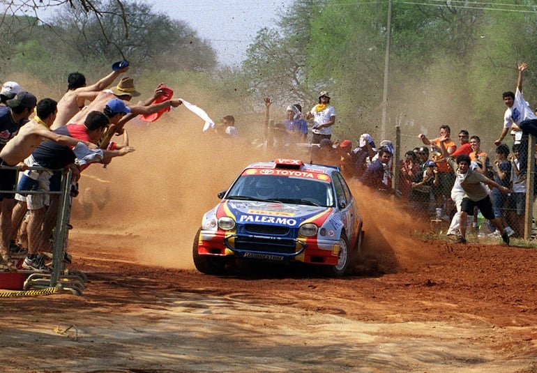 Marco Galanti, junto a Marcelo Toyotoshi y al mando del inolvidable Toyota Corolla WRC, se adjudicó el “scratch” por última vez en el año 2003.