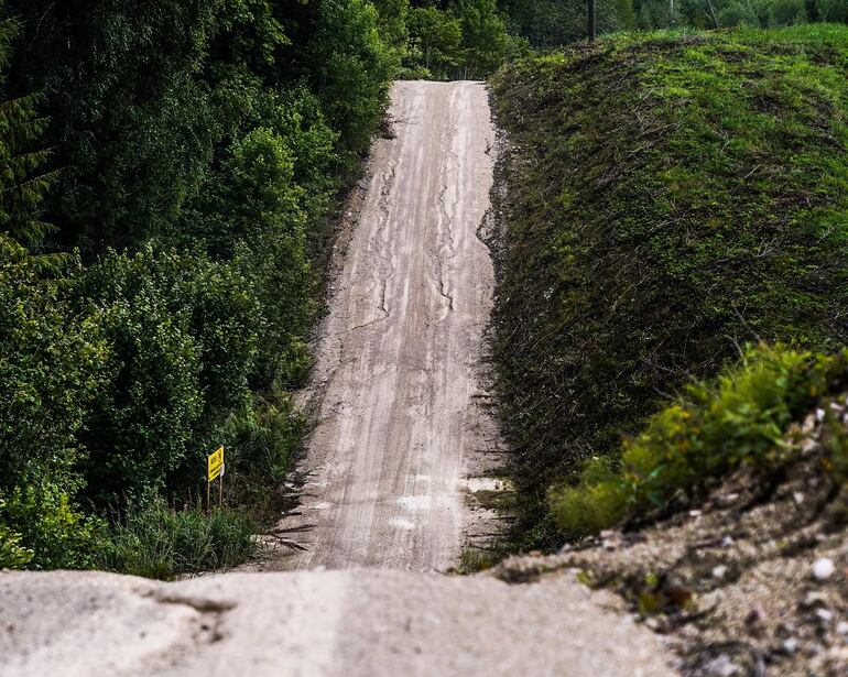 Impresionantes los tramos que corresponden al Rally de Estonia, uno de los más veloces del calendario.